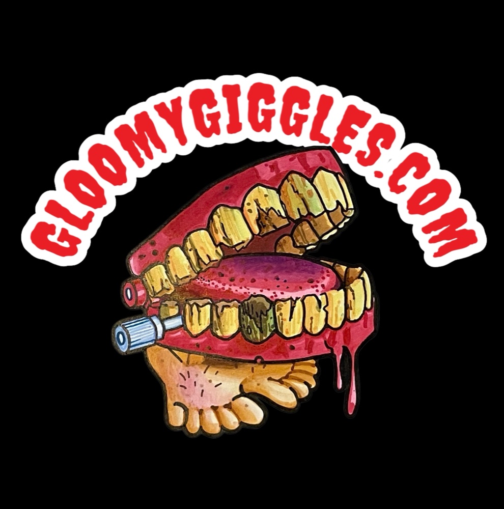 GloomyGiggles chattering-teeth mascot