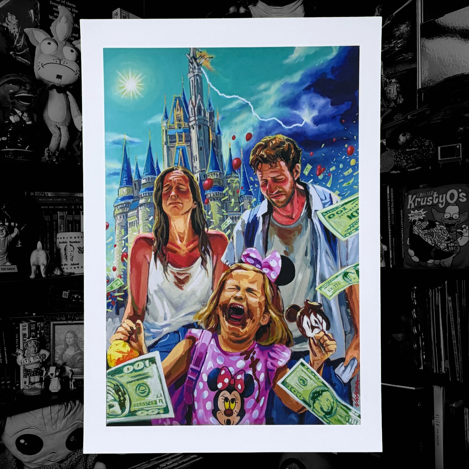 The Happiest Place on Earth — large print product photo