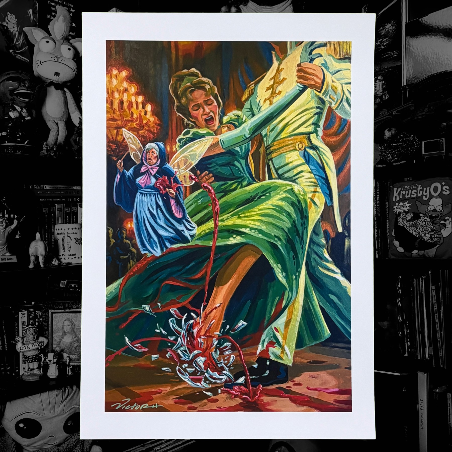Mickey Mouse Fairy Godmother — large print product photo