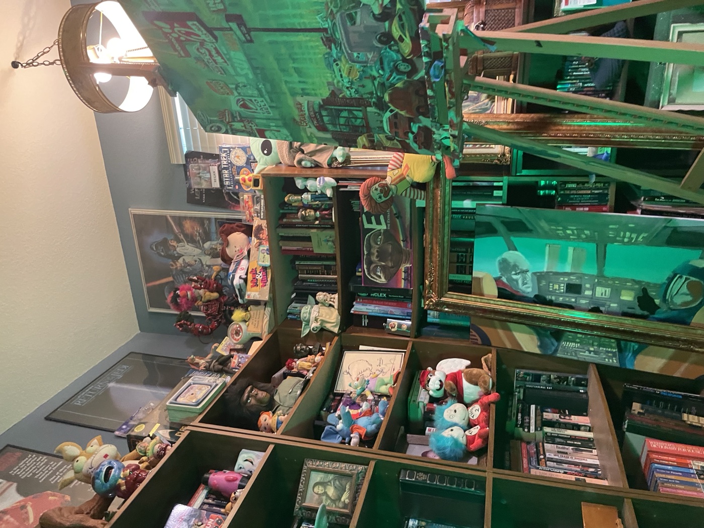 VicTorres’s studio and pop-culture collection